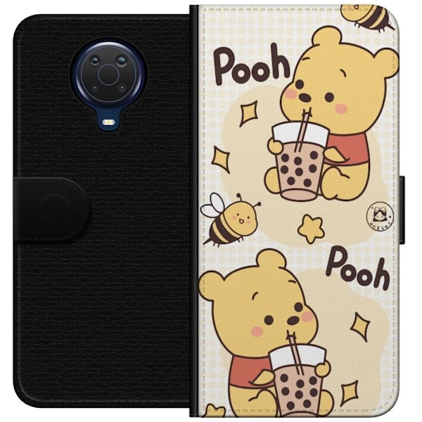 Nokia G20 Plånboksfodral Nalle Pooh Style – klassiskt björ