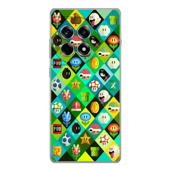 OnePlus 12R Gennemsigtig cover Super Mario