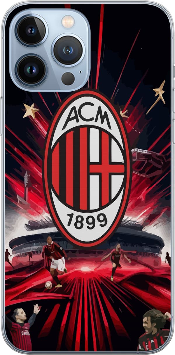 Kompatibelt Mobilskal till Apple iPhone 13 Pro Max AC Milan