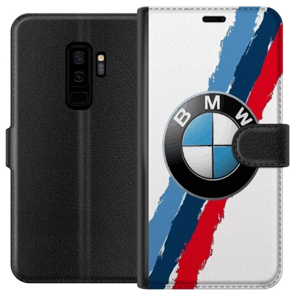 Kompatibelt Lommeboketui til Samsung Galaxy S9+ BMW Striper