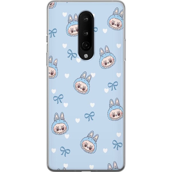 OnePlus 8 Läpinäkyvä kuori Labubu Tuli Henki