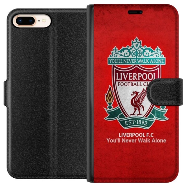 Apple iPhone 8 Plus Lompakkokotelo Liverpool