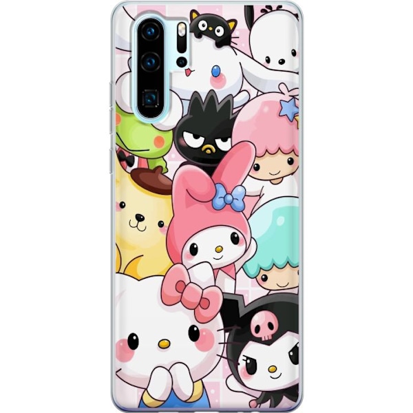 Huawei P30 Pro Gennemsigtig cover Kawaii Sanrio Crew