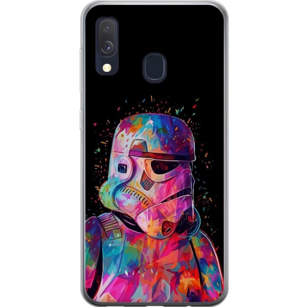 Samsung Galaxy A40 Cover / Mobilcover - Star Wars Stormtrooper