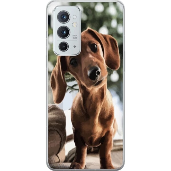 OnePlus 9RT 5G Läpinäkyvä kuori Nuorempi Koira