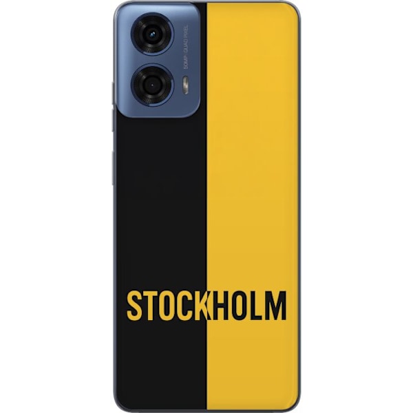 Motorola Moto G24 Genomskinligt Skal Stockholm – fotboll