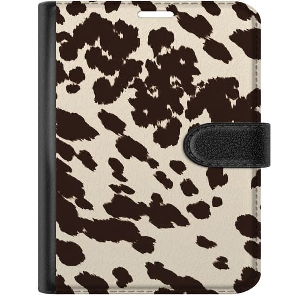 Kompatibelt Lommeboketui til Apple iPhone Duo Beige dyreflekker beige