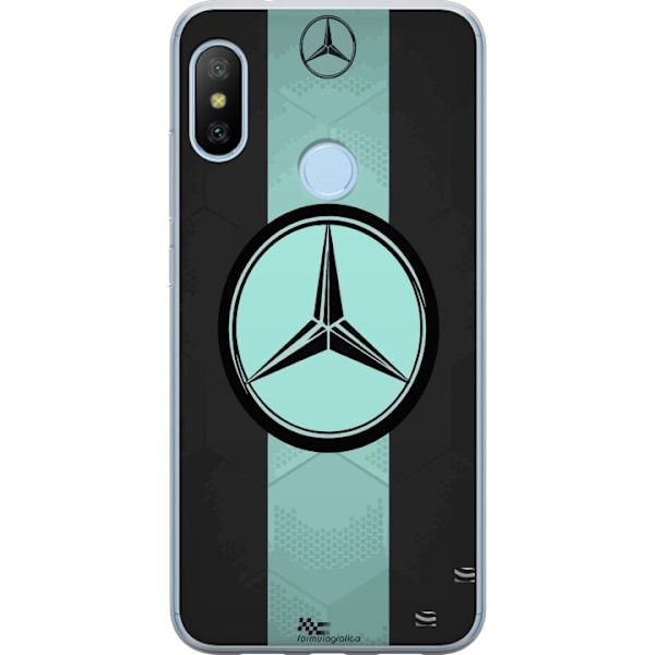 Xiaomi Mi A2 Lite Läpinäkyvä kuori Mercedes