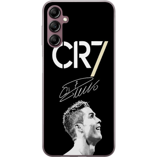 Samsung Galaxy A14 5G Genomskinligt Skal CR7 Ronaldo