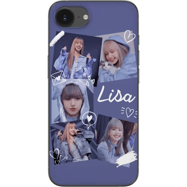 Apple iPhone 16e Genomskinligt Skal Lisa Blackpink – Aesthet