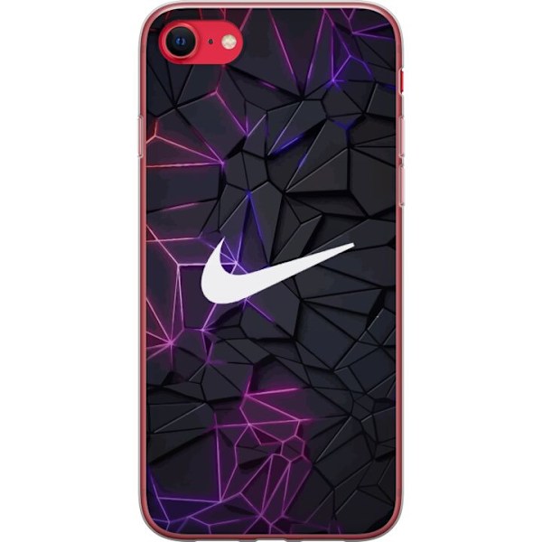 Apple iPhone SE (2022) Läpinäkyvä kuori Nike