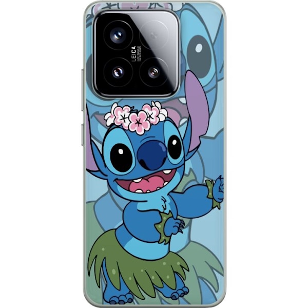 Xiaomi 15 Gjennomsiktig deksel Stitch under stjernene - Magisk