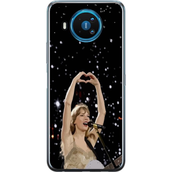 Nokia 8.3 5G Läpinäkyvä kuori Taylor Swift