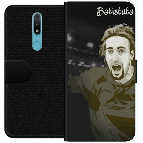 Nokia 2.4 Plånboksfodral Gabriel Batistuta