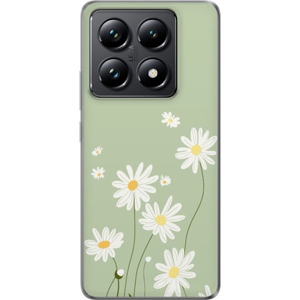 Xiaomi 14T Pro Läpinäkyvä kuori Papukaijanpaparit - kukalli
