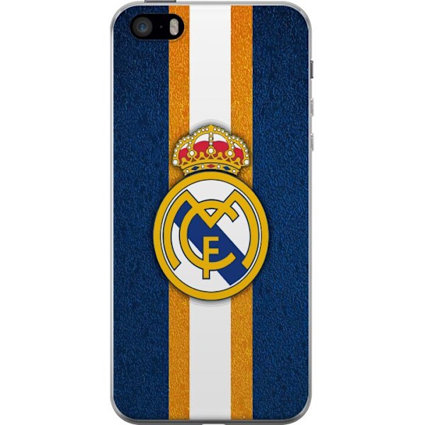 Apple iPhone 5s Läpinäkyvä kuori Real Madrid CF