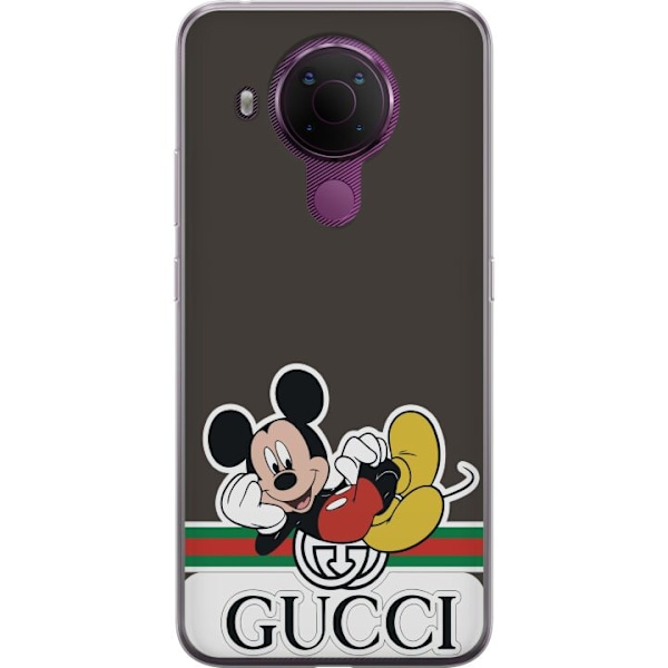 Nokia 5.4 Gjennomsiktig deksel Gucci Musse Pig