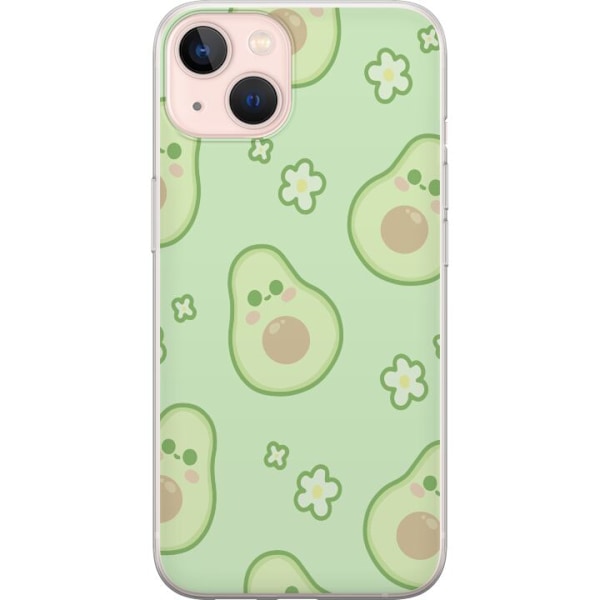 Apple iPhone 13 Gennemsigtig cover Avocado Sød