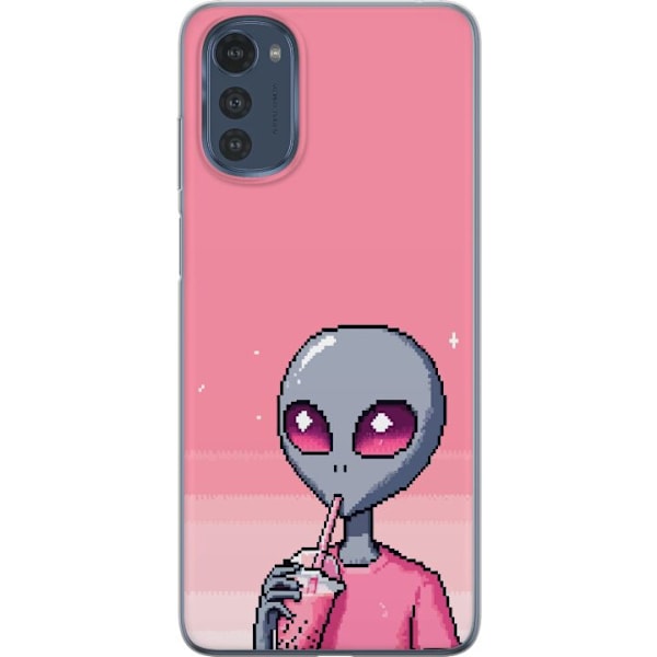 Motorola Moto E32s Gjennomsiktig deksel Alien Smoothie