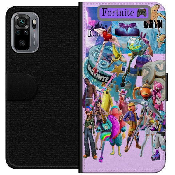 Xiaomi Redmi Note 10S Lommeboketui Fortnite