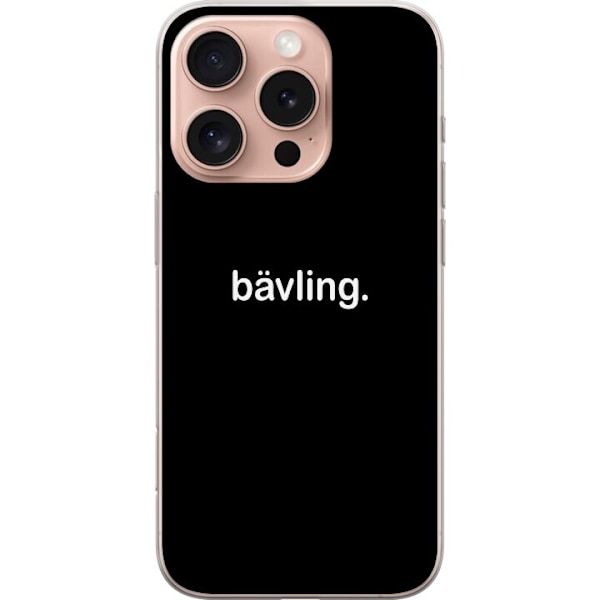 Apple iPhone 16 Pro Läpinäkyvä kuori Bävling