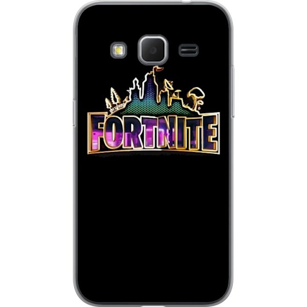 Samsung Galaxy Core Prime Gennemsigtig cover Fortnite