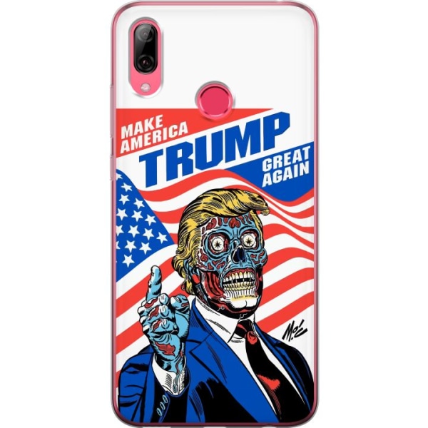 Huawei Y7 (2019) Läpinäkyvä kuori  Trump