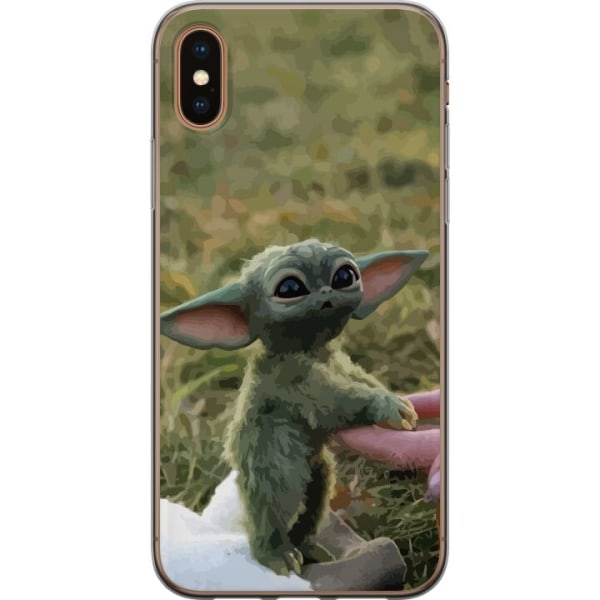 Apple iPhone X Kuori / Matkapuhelimen kuori - Yoda