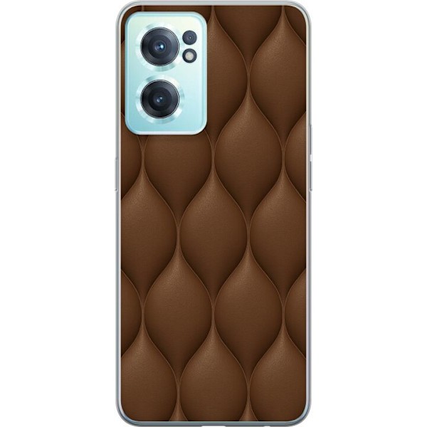 OnePlus Nord CE 2 5G Genomskinligt Skal Cocoa Scales