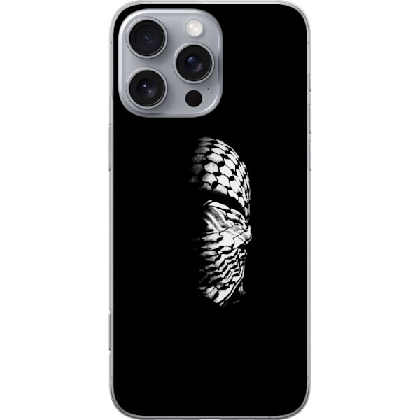 Apple iPhone 16 Pro Max Läpinäkyvä kuori Keffiyeh-kuviointi
