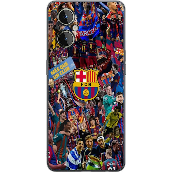 OnePlus Nord N20 5G Genomskinligt Skal I Love FCB