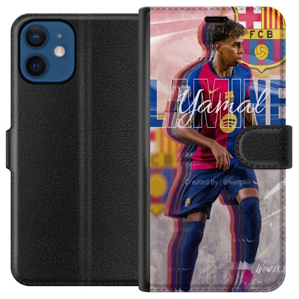 Apple iPhone 12  Lompakkokotelo Lamine Yamal FCB