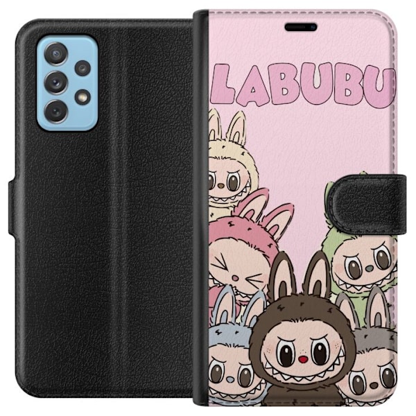 Samsung Galaxy A72 5G Lompakkokotelo Labubu Classics