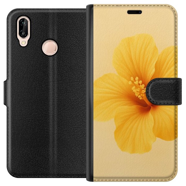 Huawei P20 lite Tegnebogsetui Lemon Zing