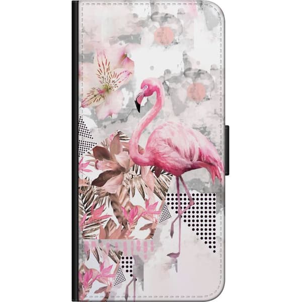 Kompatibelt Lommeboketui til Samsung Galaxy A03s Flamingo
