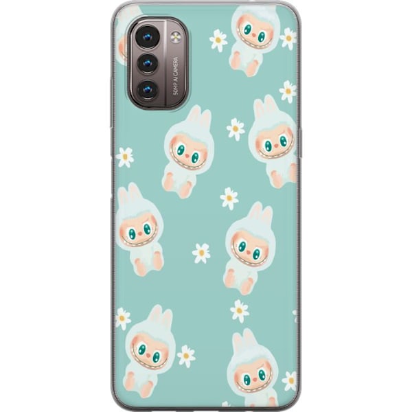 Nokia G21 Läpinäkyvä kuori Labubu Candy Vibes