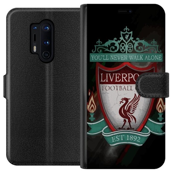 OnePlus 8 Pro Tegnebogsetui Liverpool L.F.C.