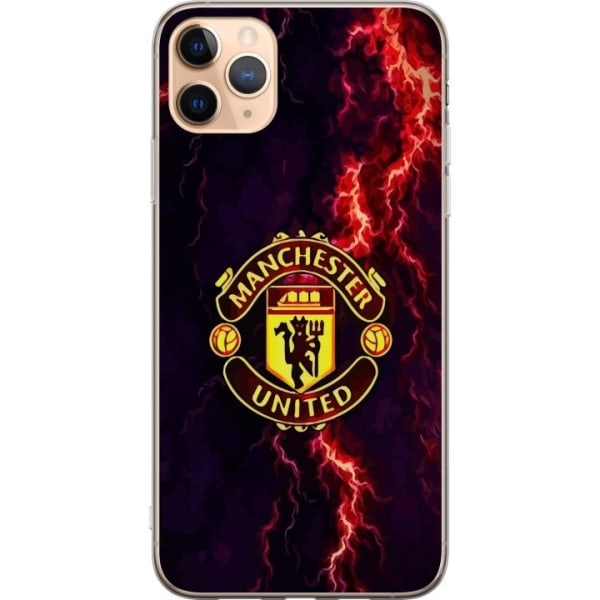 Apple iPhone 11 Pro Max Gennemsigtig cover Manchester United