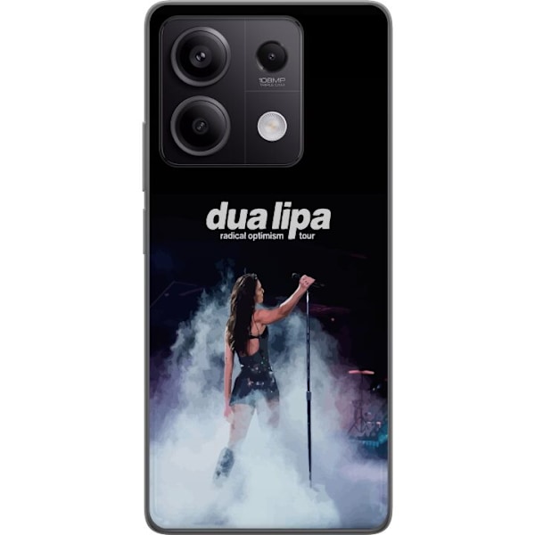 Xiaomi Redmi Note 13 Pro Genomskinligt Skal Dua Lipa – Signature Looks & Vibes