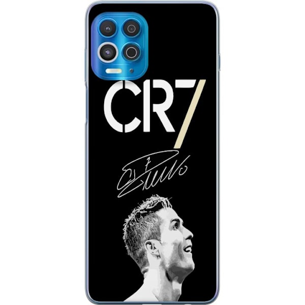 Motorola Edge S Gennemsigtig cover CR7 Ronaldo