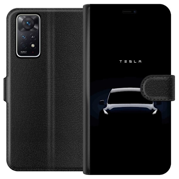 Xiaomi Redmi Note 11 Pro 5G Lompakkokotelo Tesla