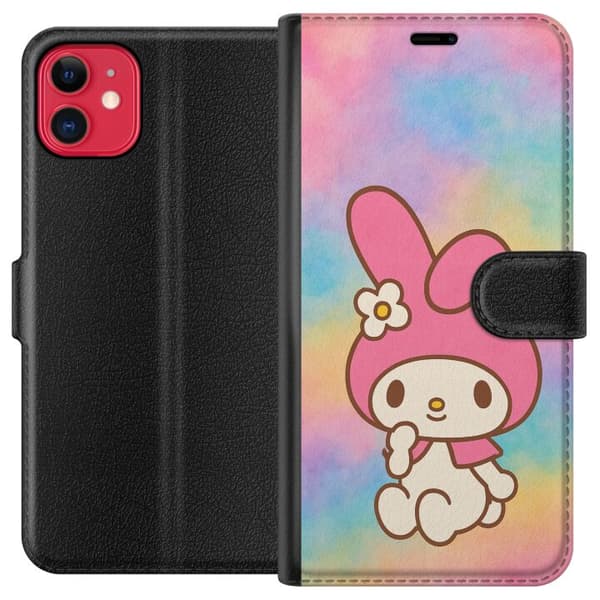Kompatibel Tegnebogsetui til Apple iPhone 11 Kawaii Sanrio My Melody