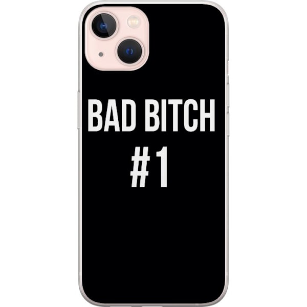 Apple iPhone 13 Gennemsigtig cover Bad Bitch #1