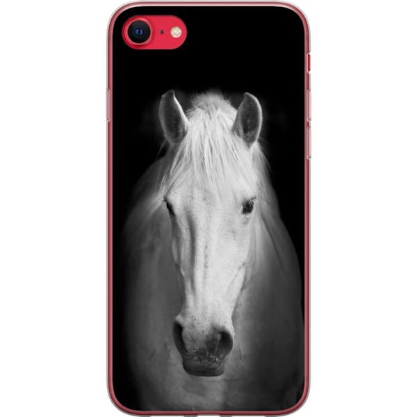 Apple iPhone 8 Kuori / Matkapuhelimen kuori - Valkoinen Hevone