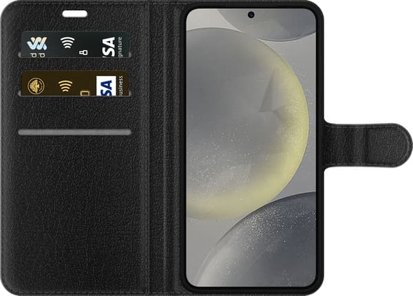 Kompatibel Tegnebogsetui til Samsung Galaxy S24 Grå spelkonsol grå