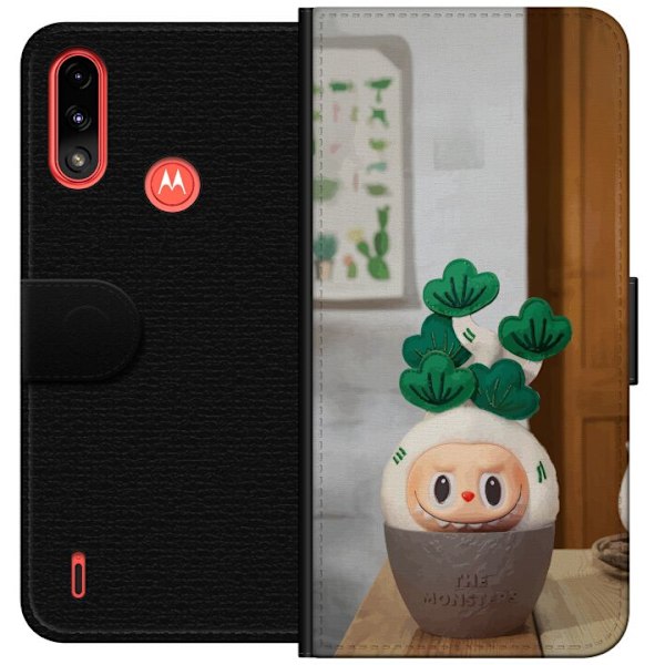 Motorola Moto E7 Power Lommeboketui MONSTRENE Ulydige Planter