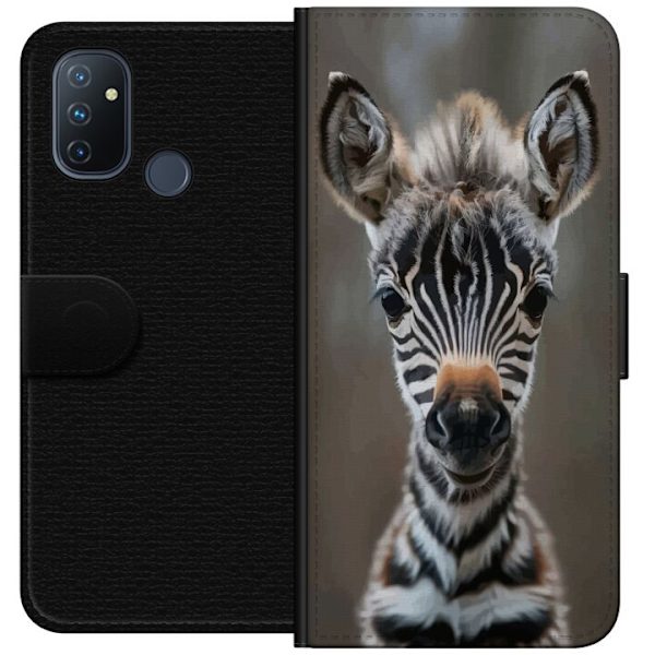 OnePlus Nord N100 Plånboksfodral Giraff Djurmotiv Afrika Natur Grafiskt Motiv Savann Vilda Djur Populär Väggkonst Exotiskt Tema