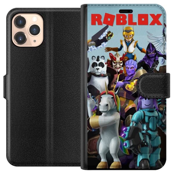 Kompatibel Tegnebogsetui til Apple iPhone 11 Pro Roblox