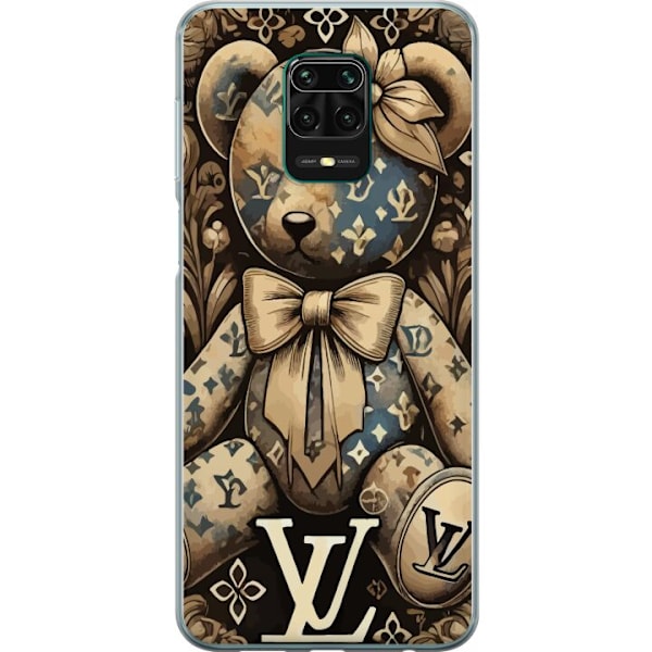 Xiaomi Redmi Note 9 Pro Genomskinligt Skal Teddy Vuitton