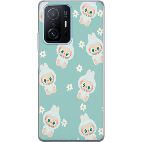 Xiaomi 11T Pro Läpinäkyvä kuori Labubu Candy Vibes